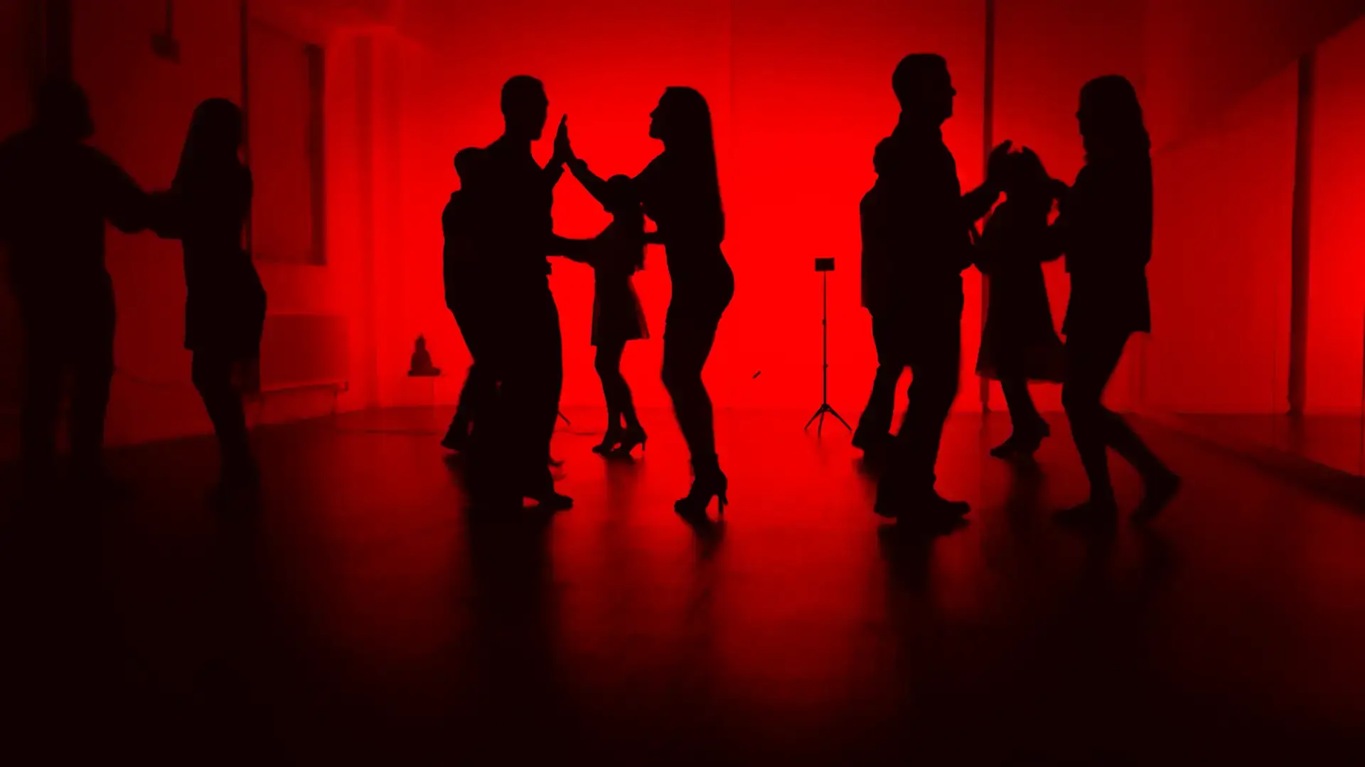 Salsa Freedom dancers during a Manchester class session